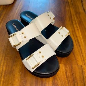 Elizabeth & James Sandals Wedges SIZE 8 NEW